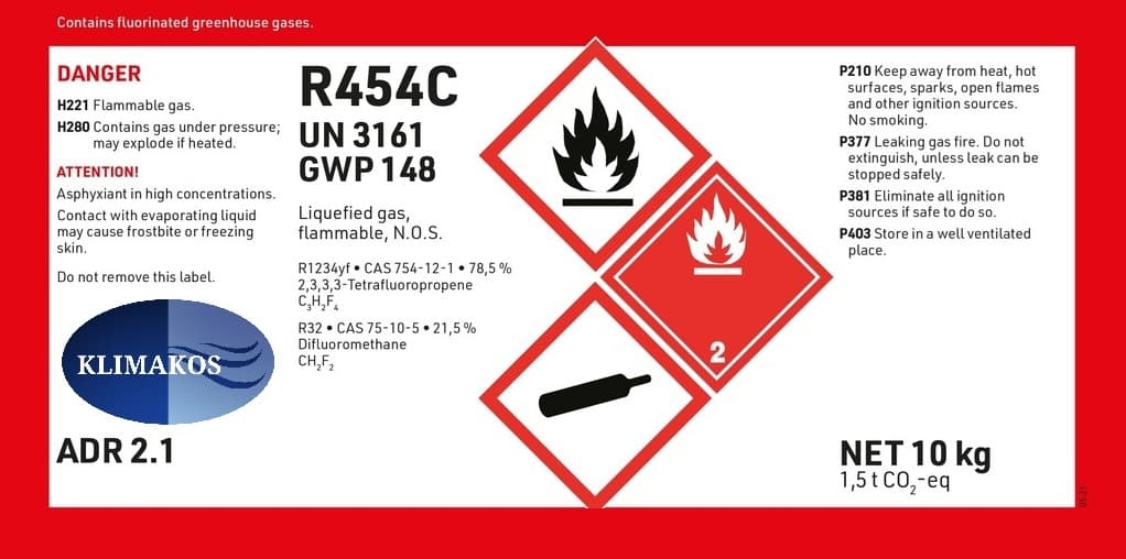 Ficha técnica R454C